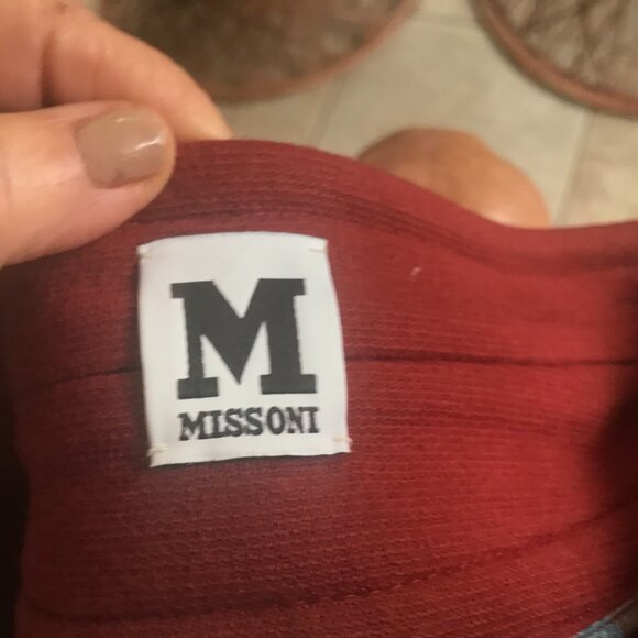 MISSONI SKIRT SZ 6 SZ 42   RUST WOOL  Blend $375 NWT - Picture 12 of 14